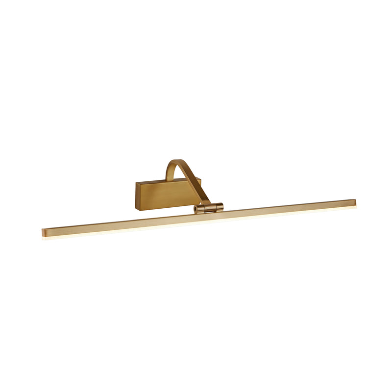 Searchlight  5551-70SB Bilbao  Picture Light - Satin Brass Metal