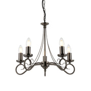 Trafford 5lt Pendant - 180-5AS - Bonus Superstore