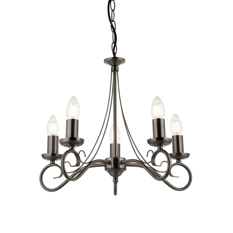 Trafford 5lt Pendant - 180-5AS - Bonus Superstore