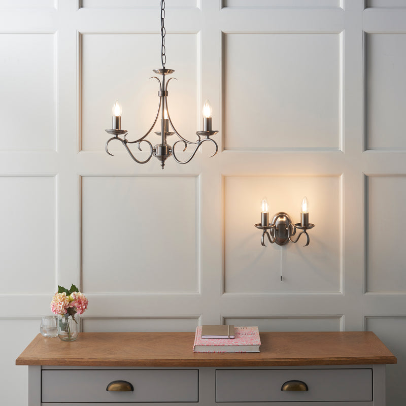 Bernice 3lt Pendant - 2030-3AN - Bonus Superstore
