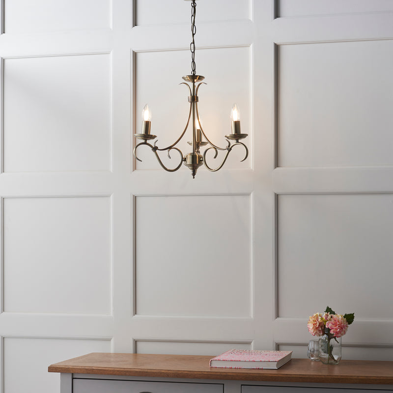 Bernice 3lt Pendant - 2030-3AN - Bonus Superstore