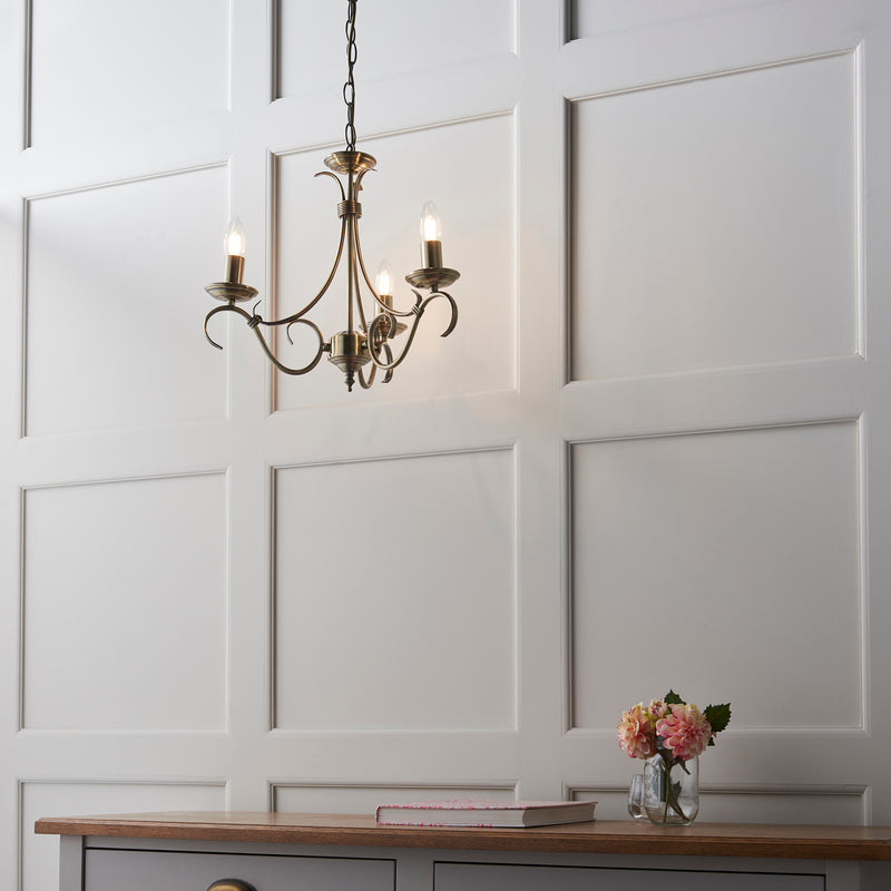 Bernice 3lt Pendant - 2030-3AN - Bonus Superstore