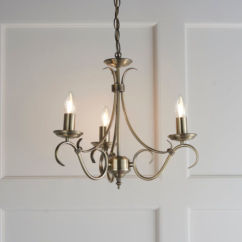 Bernice 3lt Pendant - 2030-3AN - Bonus Superstore
