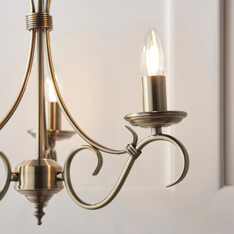 Bernice 3lt Pendant - 2030-3AN - Bonus Superstore