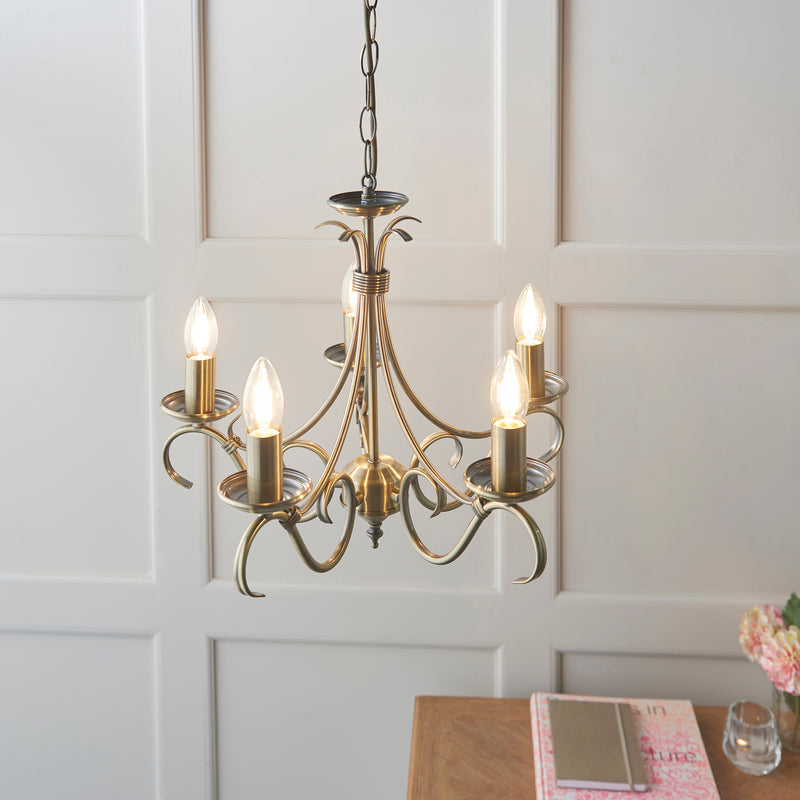 Bernice 5lt Pendant - 2030-5AN - Bonus Superstore