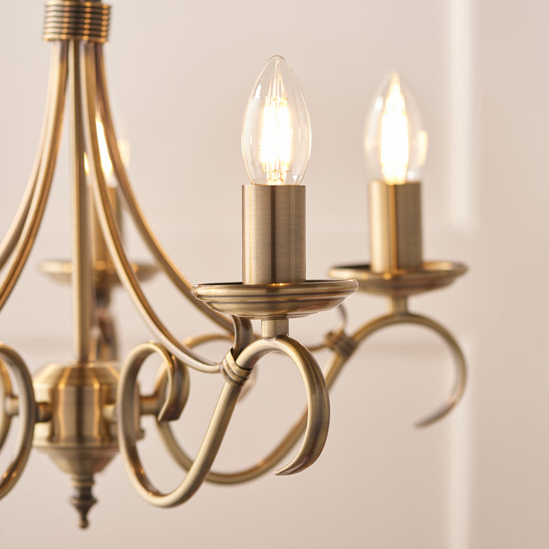 Bernice 5lt Pendant - 2030-5AN - Bonus Superstore