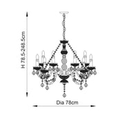 Clarence 8lt Pendant - 308-8CL - Bonus Superstore