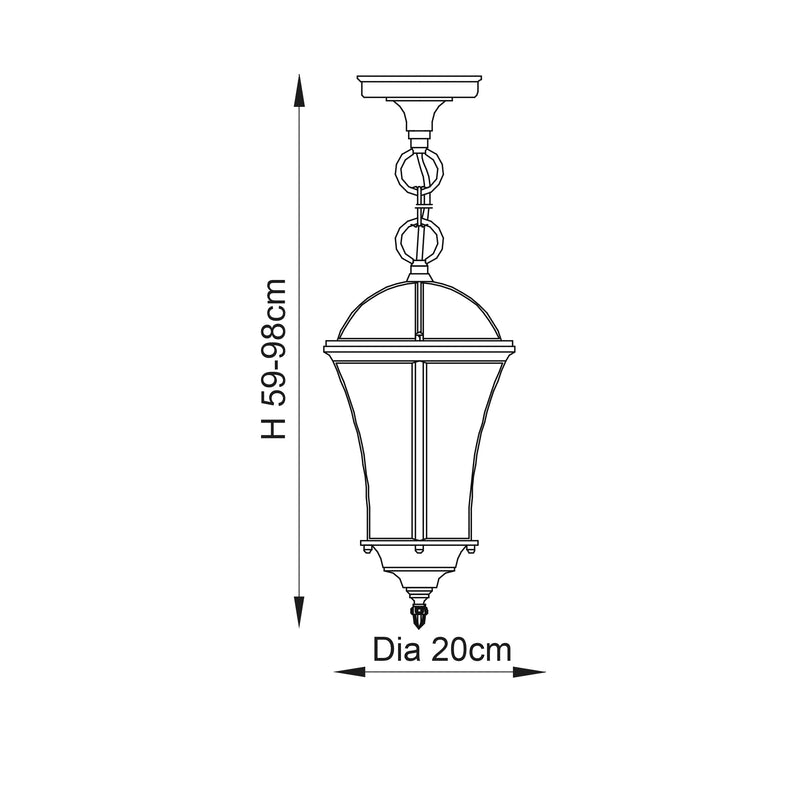 Drayton 1lt Pendant - YG-3503 - Bonus Superstore