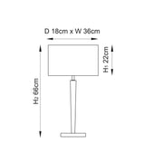 Moreto 1lt Table - Bonus Superstore