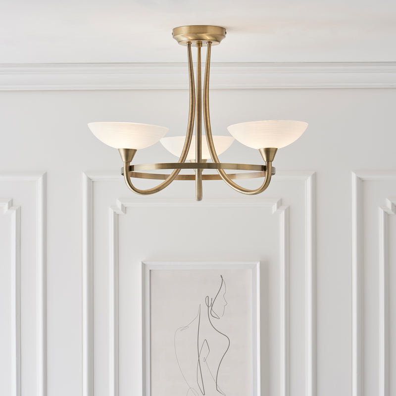 Cagney 3lt Semi flush - Bonus Superstore