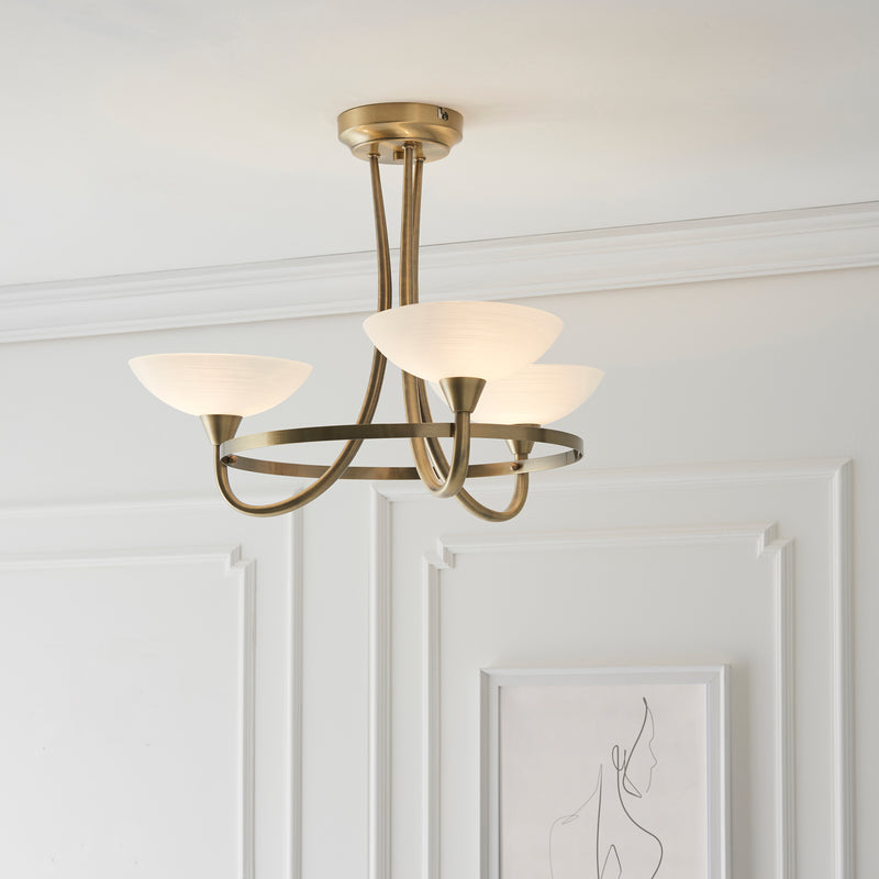 Cagney 3lt Semi flush - Bonus Superstore