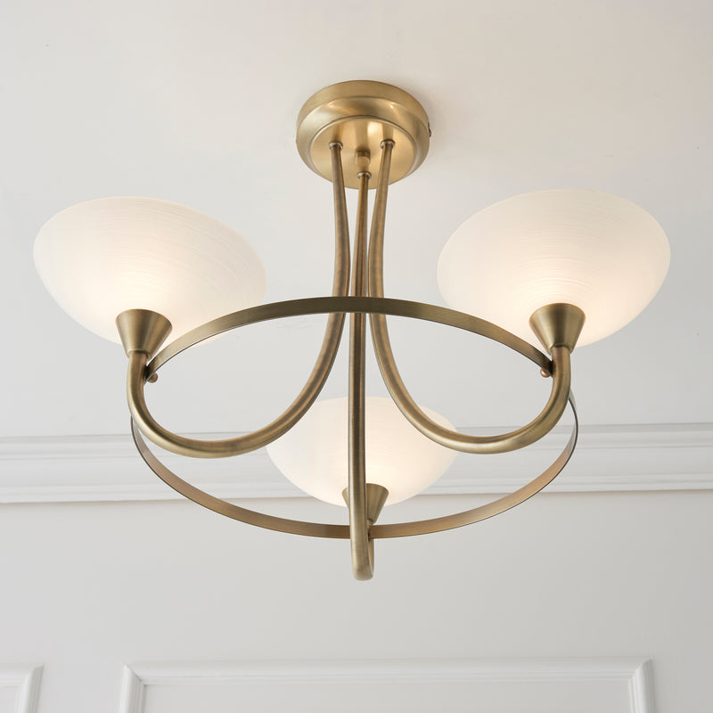 Cagney 3lt Semi flush - Bonus Superstore