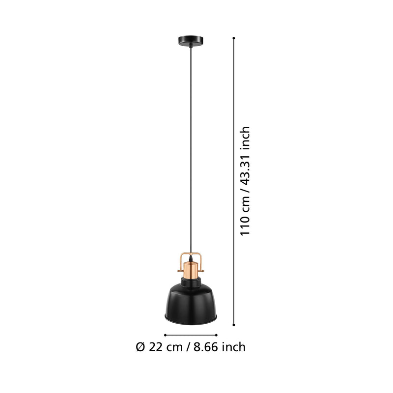 Eglo 49692 BODMIN pendant light