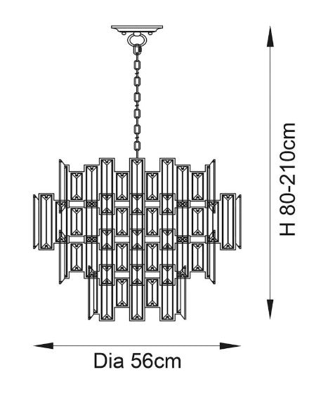 Viviana 12lt Pendant - 72744 - Bonus Superstore