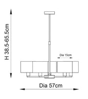 Daley 5lt Pendant - 60257 - Bonus Superstore