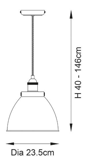 Franklin 1lt Pendant - 98745