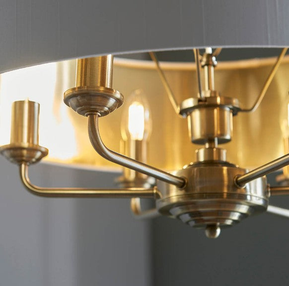 Highclere 6lt Pendant - 98933