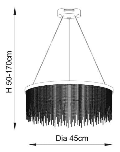 Zelma 1lt Pendant - 92178