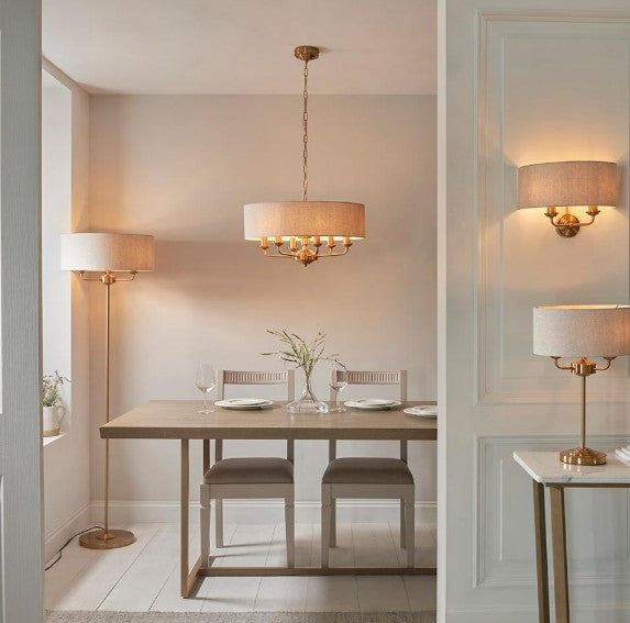 Highclere 6lt Pendant - 110722