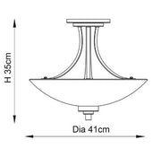 Welles 3lt Flush - WELLES-3SC - Bonus Superstore