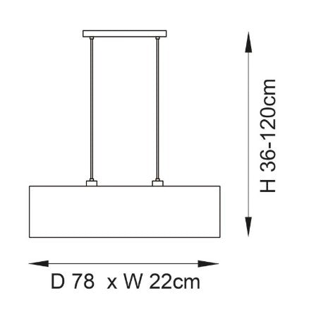Longshore 2lt Pendant - 101692