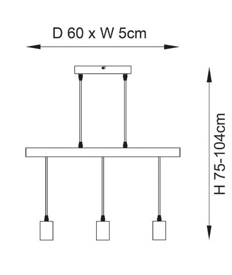 Sven 3lt Pendant - 101678