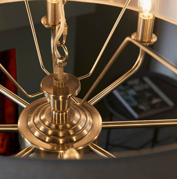 Highclere 8lt Pendant - 99152