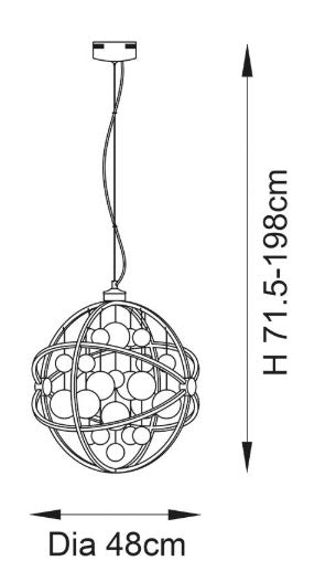 Muni 1lt Pendant - 102608