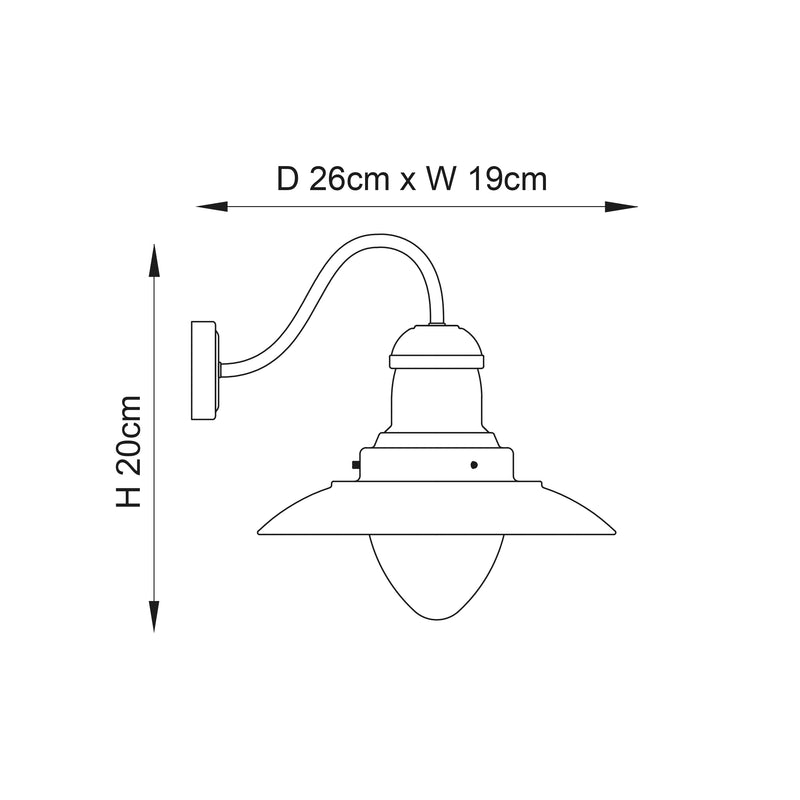 Mendip 1lt Wall - 60800