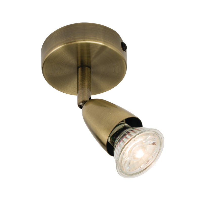 Amalfi 1lt antique brass 7W - 60998