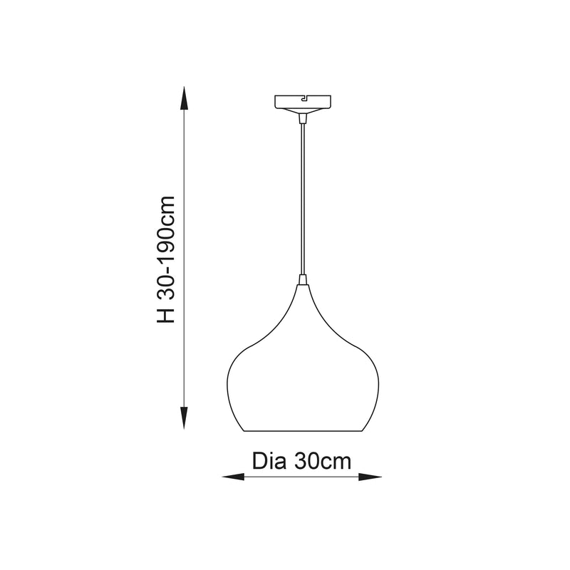 Brosnan 1lt Pendant - 61296 - Bonus Superstore