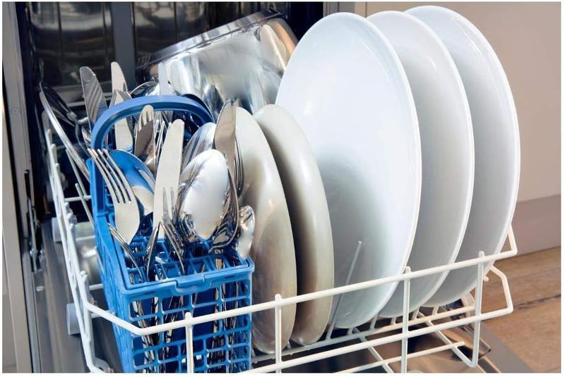 Indesit Freestanding DSFE1B10SUKN Slim 45cm Dishwasher - Silver