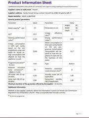 Hoover HDSN 1L380PB-80 Semi Integrated Dishwasher - Bonus Superstore