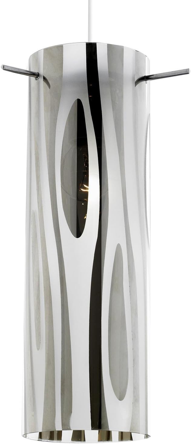 Endon Non-electric lamp shade in chrome glass - Bonus Superstore