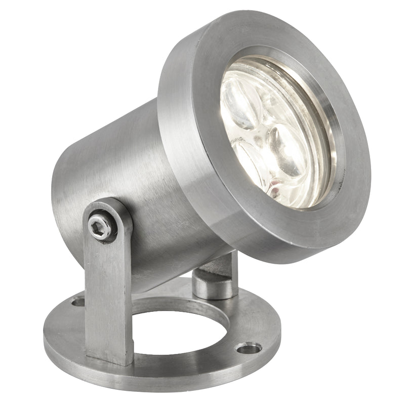 Searchlight  6223SS Spikey LED Outdoor Spotlight  -  Stainless Steel, IP65