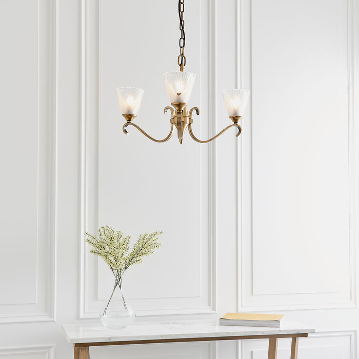 Columbia brass 3lt Pendant