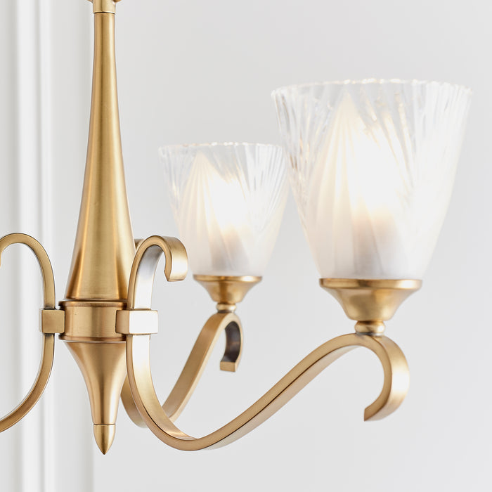 Columbia brass 3lt Pendant