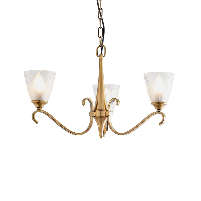 Columbia brass 3lt Pendant