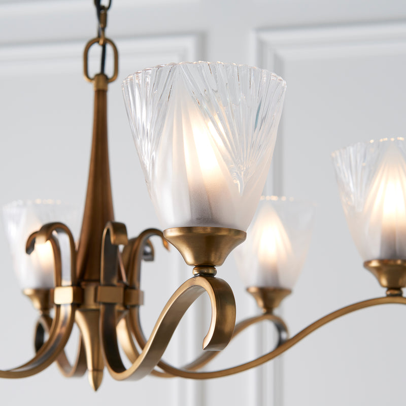 Columbia brass 6lt Pendant - 63437 - Bonus Superstore