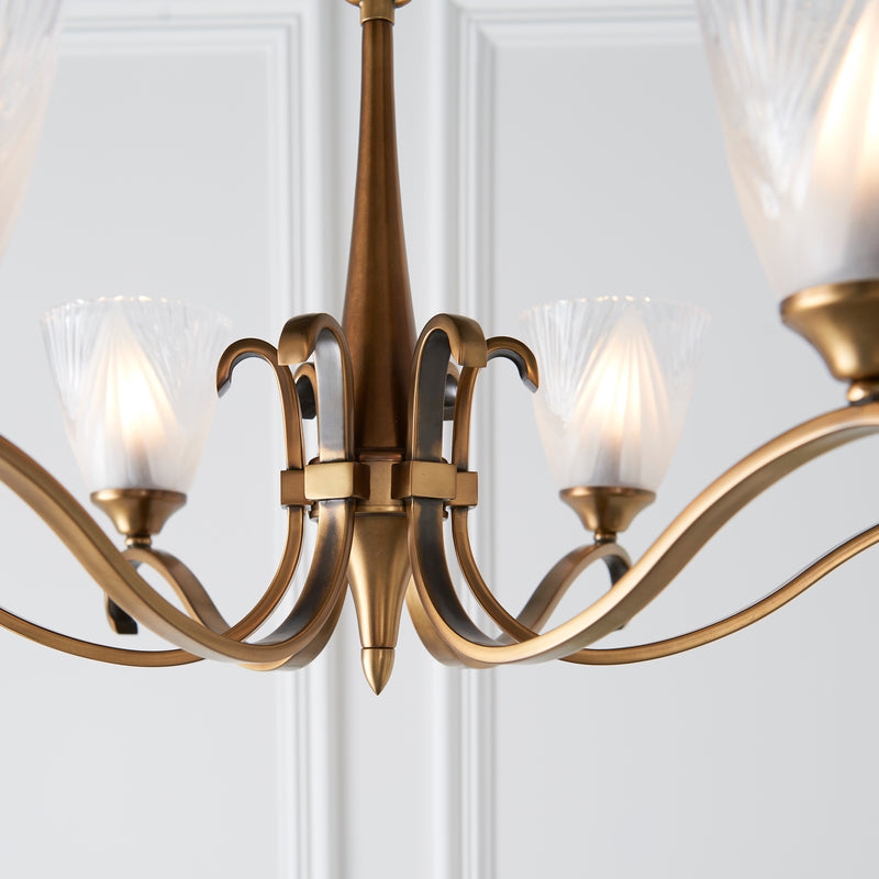 Columbia brass 6lt Pendant - 63437 - Bonus Superstore