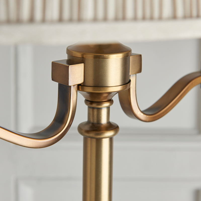 Stanford antique brass 2lt Floor