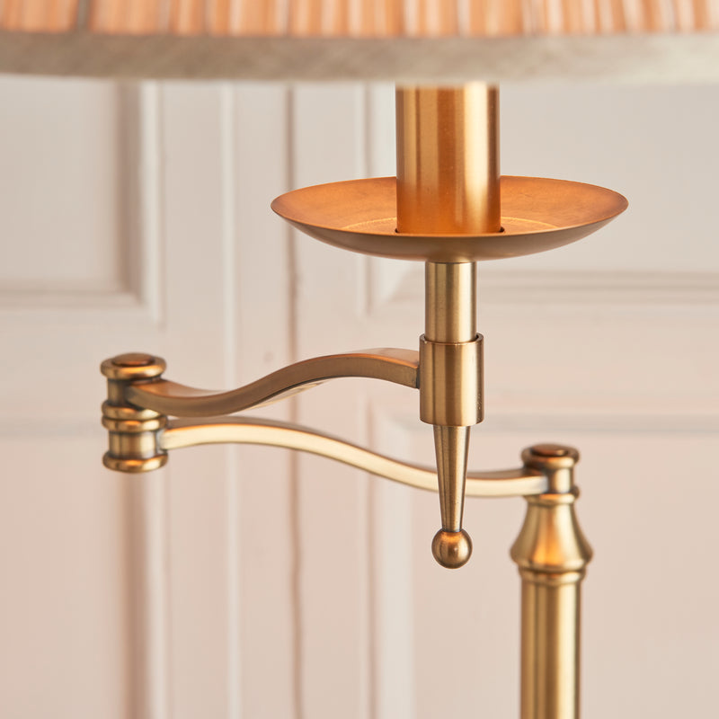 Stanford antique brass 1lt Floor