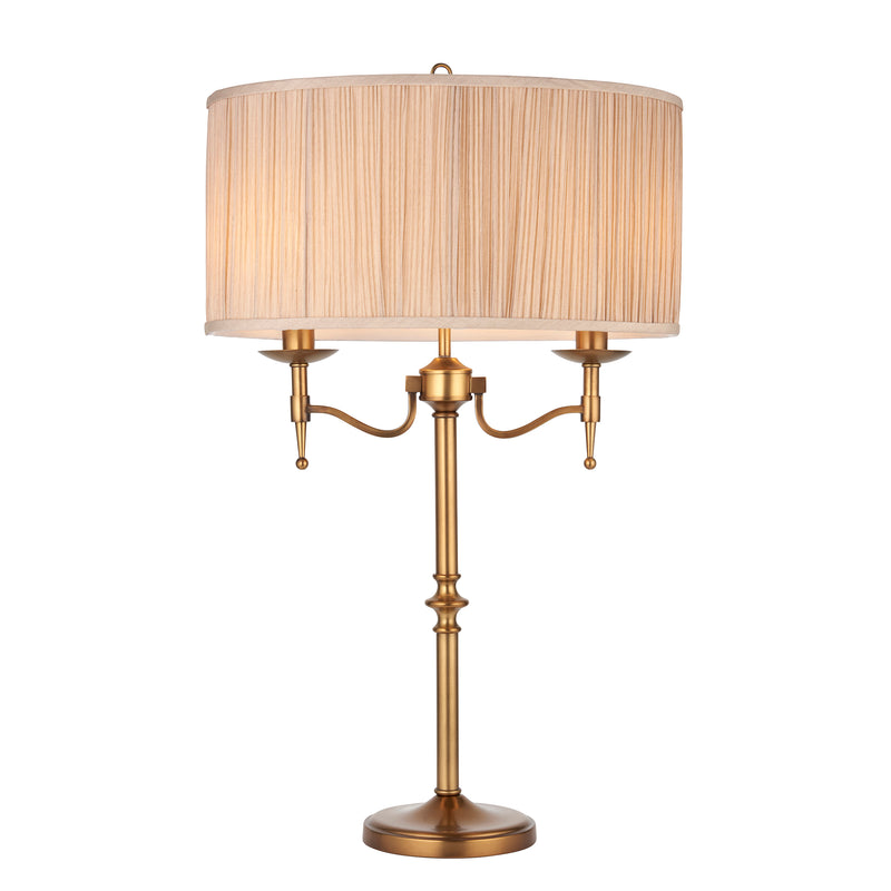 Stanford antique brass 2lt Table