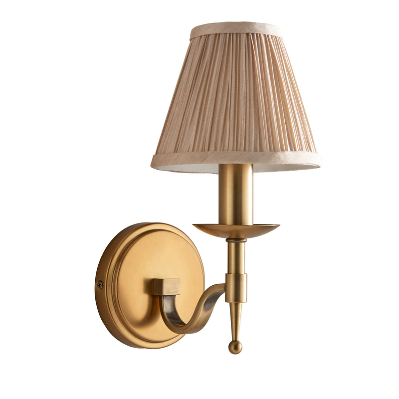 Stanford antique brass 1lt Wall - 63653