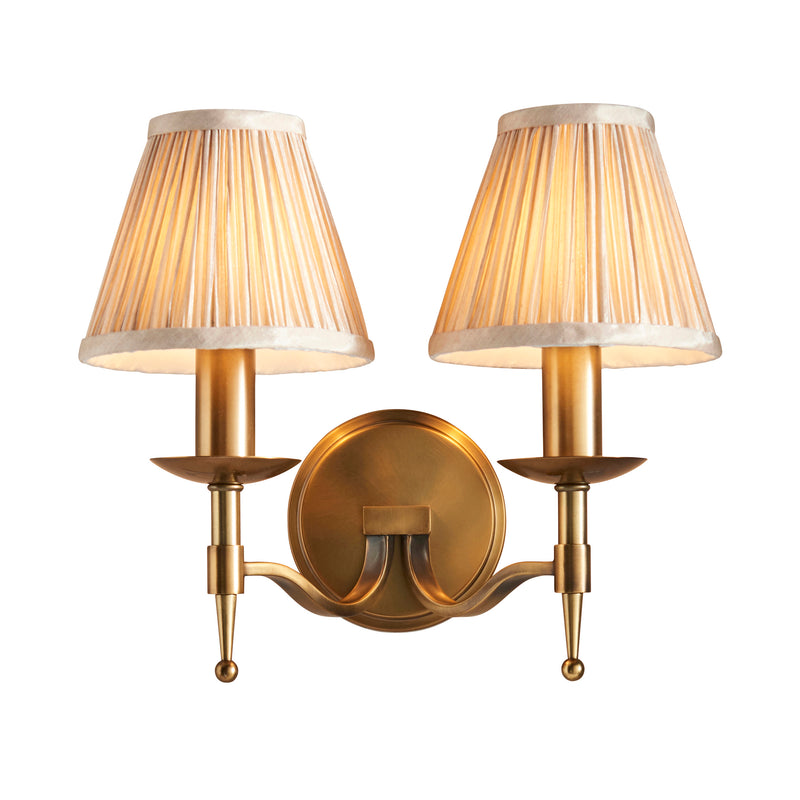 Stanford antique brass 2lt Wall - 63654