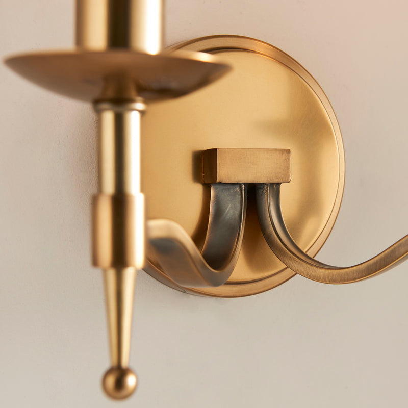 Stanford antique brass 2lt Wall - 63654