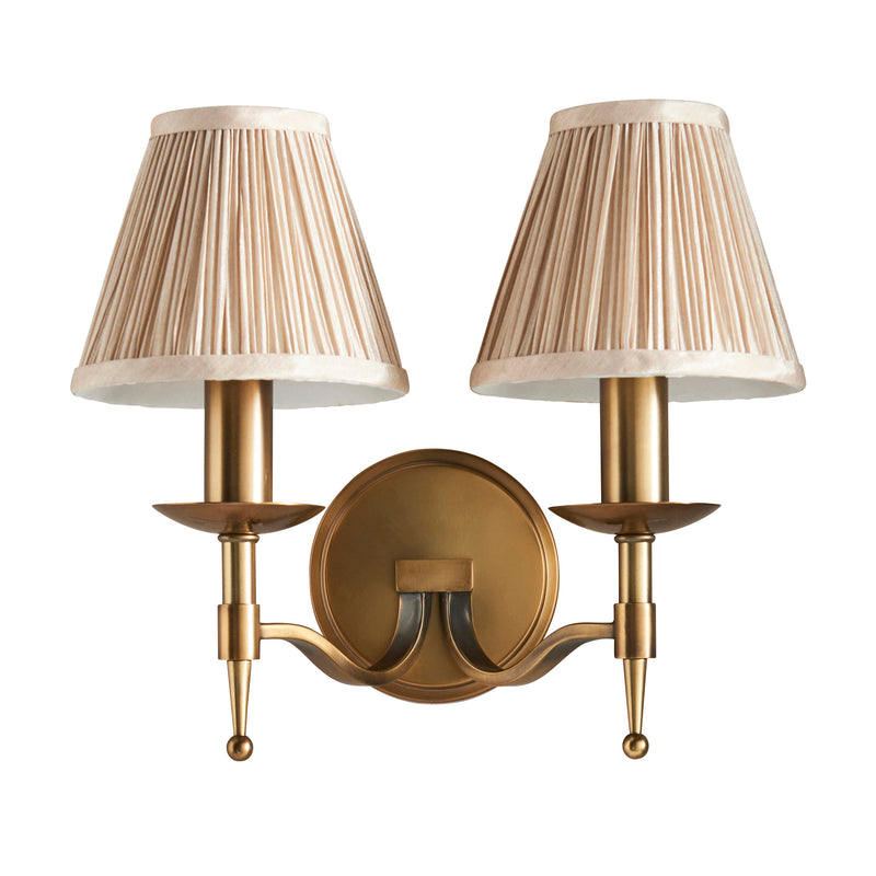 Stanford antique brass 2lt Wall - 63654