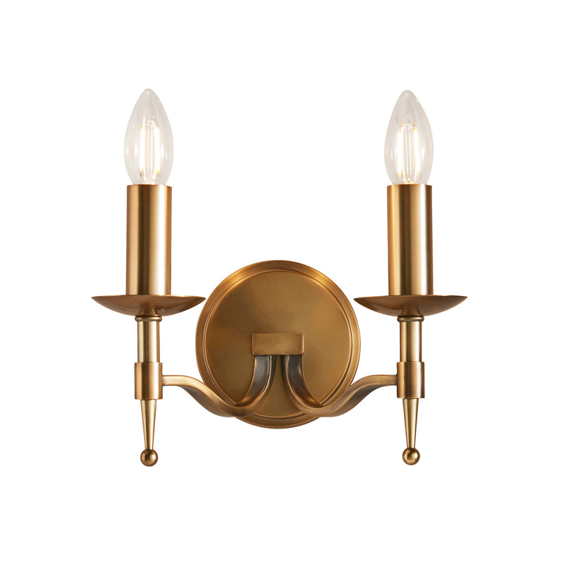 Stanford antique brass 2lt Wall - CA1W2B