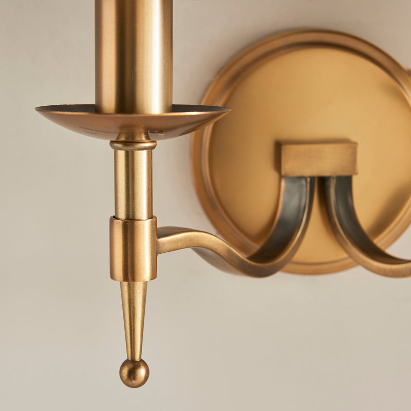 Stanford antique brass 2lt Wall - CA1W2B