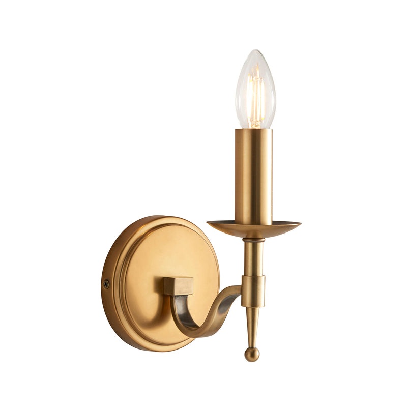 Stanford antique brass 1lt Wall - CA1W1B